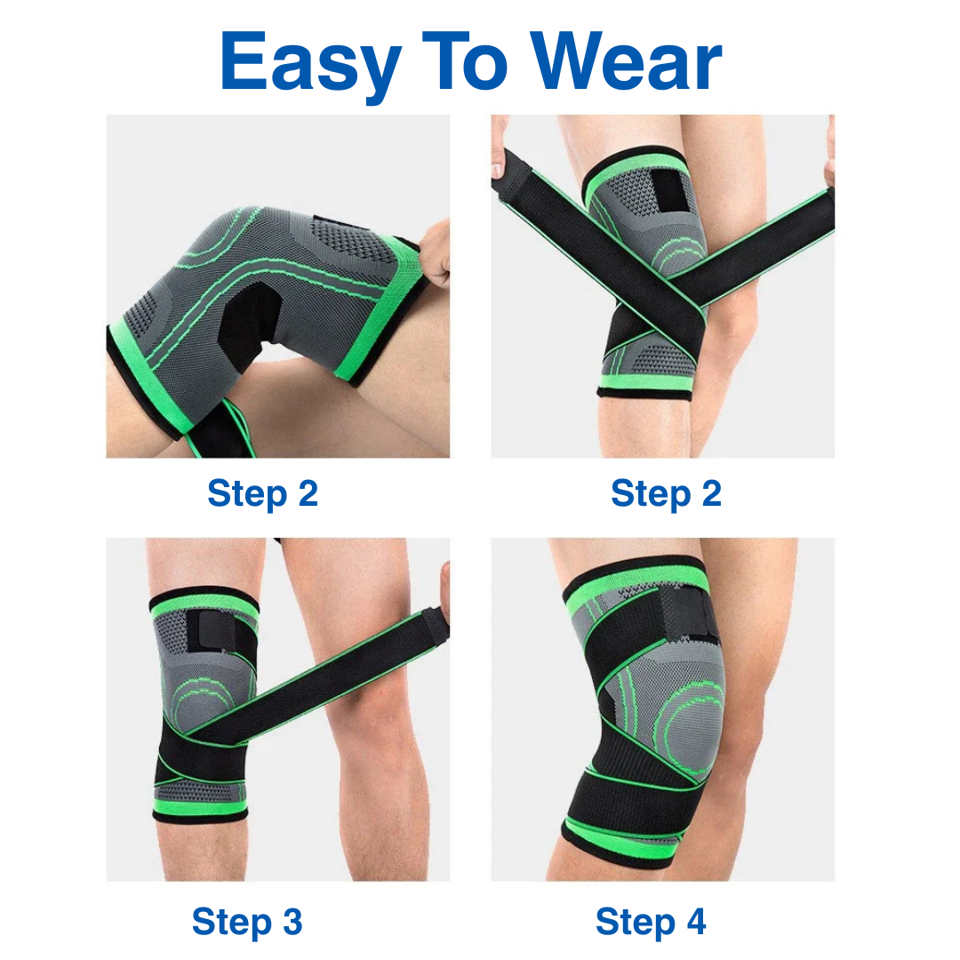 Knee Support Sleeve – Adjustable & Pain Relief