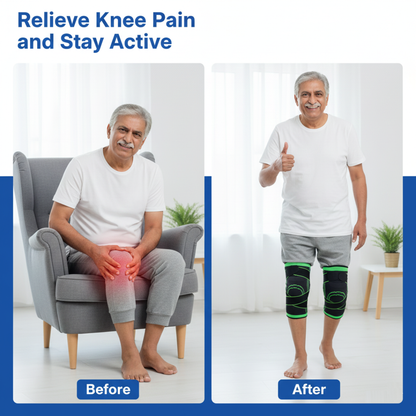 Knee Support Sleeve – Adjustable & Pain Relief