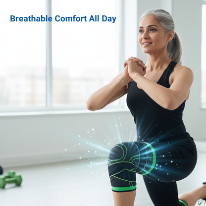 Knee Support Sleeve – Adjustable & Pain Relief