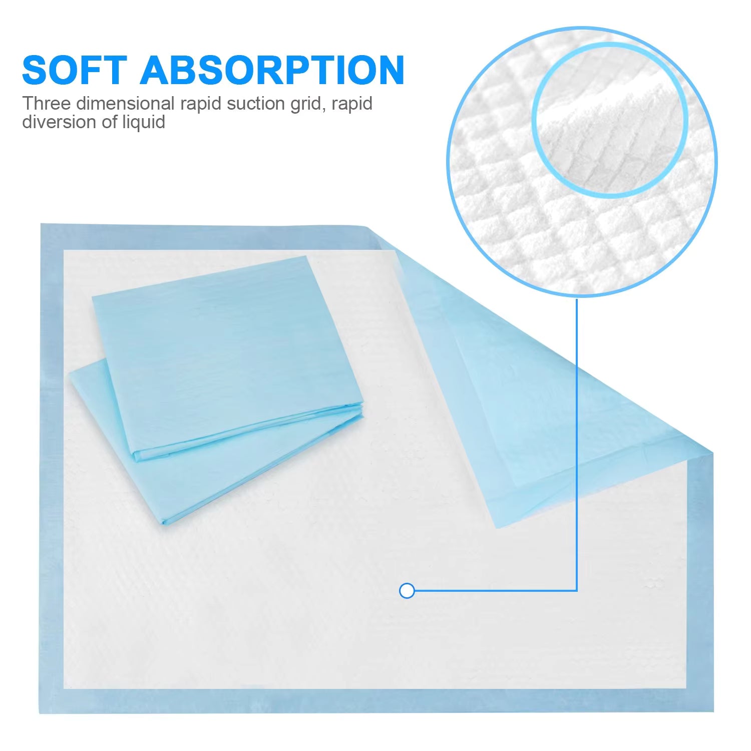 Healify Baby Leak-Proof Disposable Mats